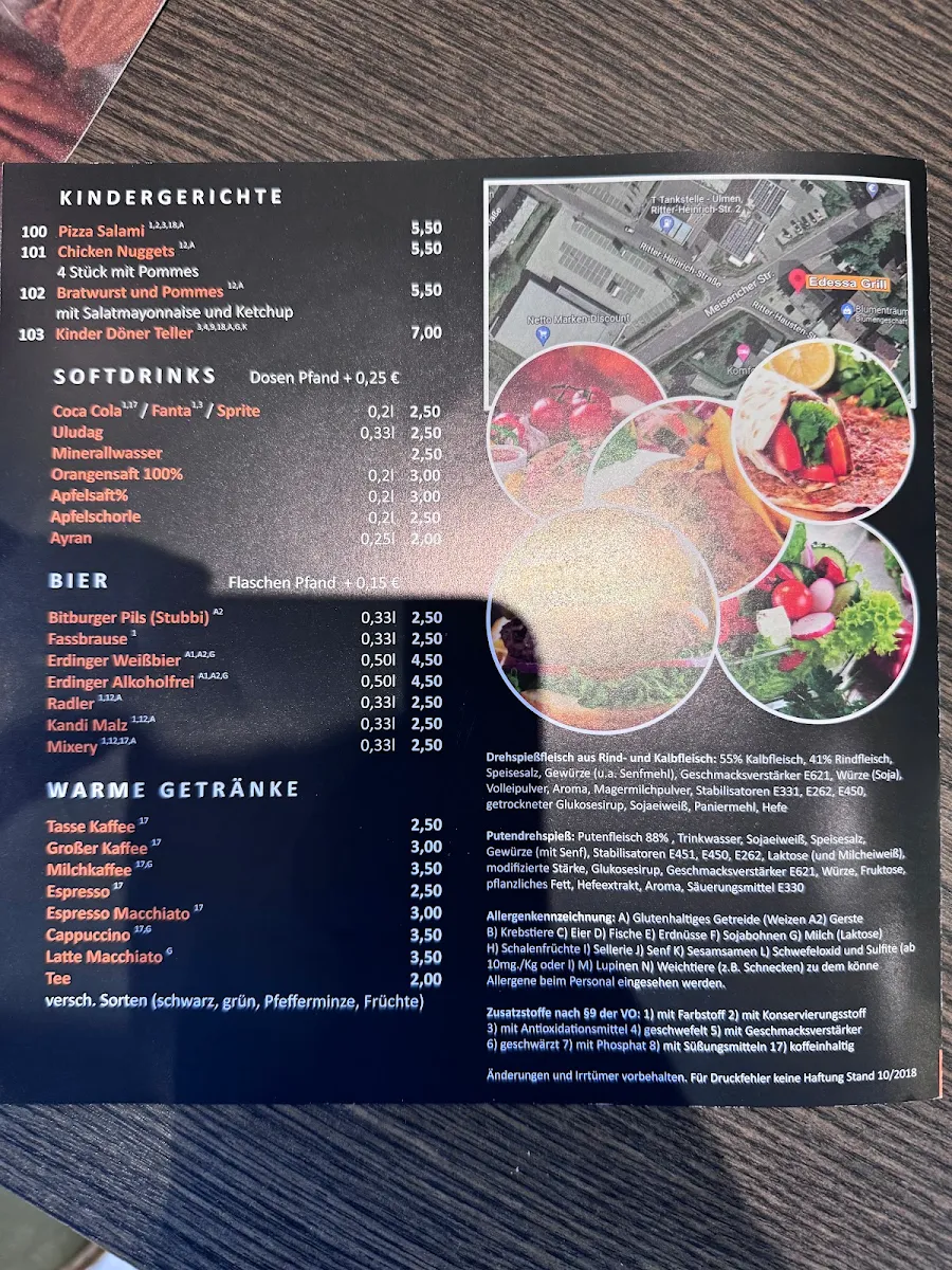 Speisekarte photo 2