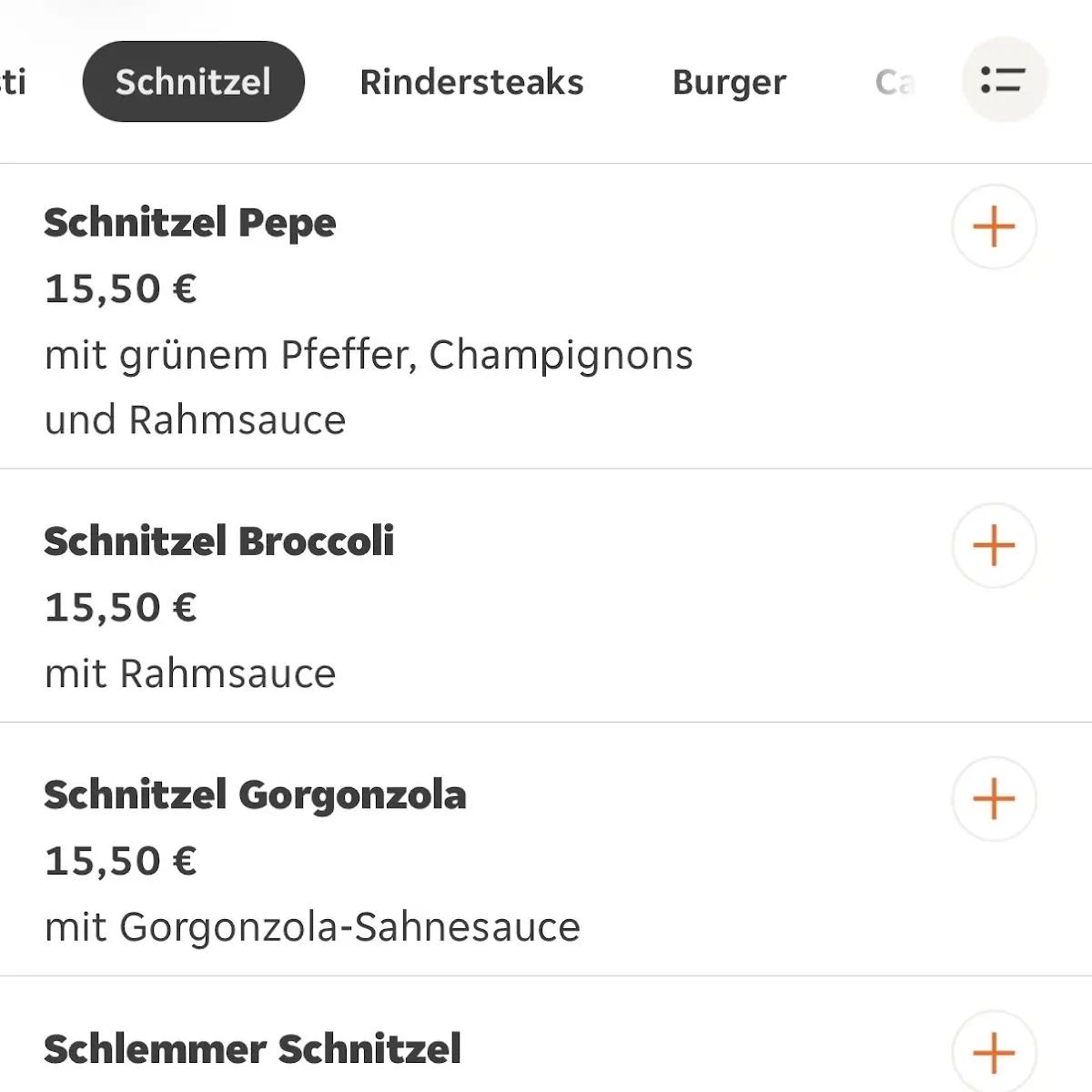 Speisekarte photo 7