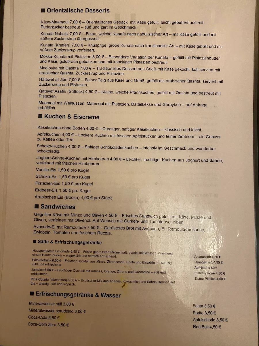 Speisekarte photo 1