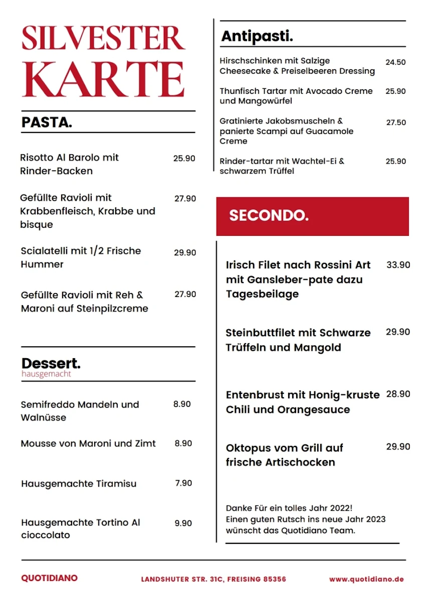 Speisekarte photo 9