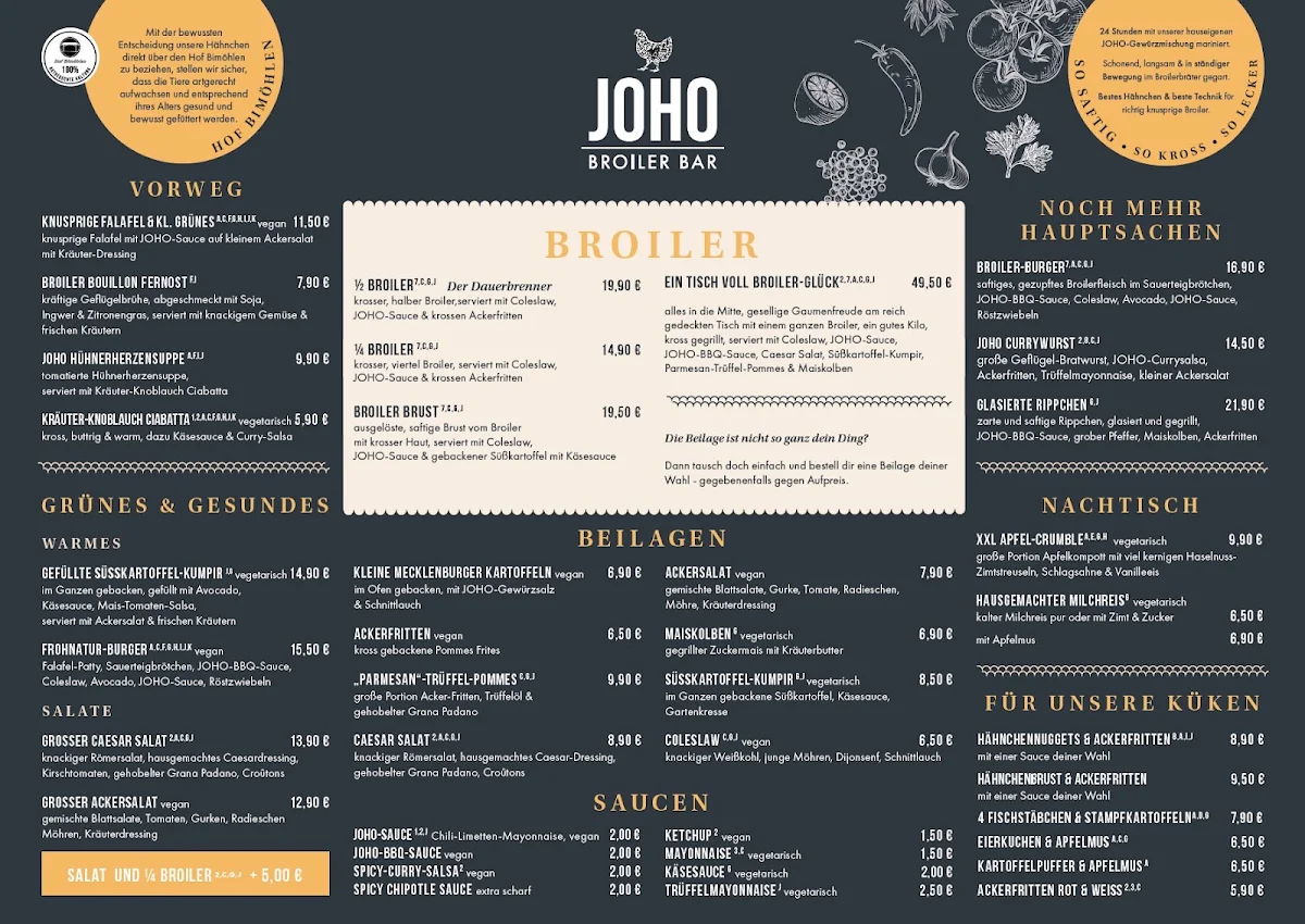 Speisekarte photo 1