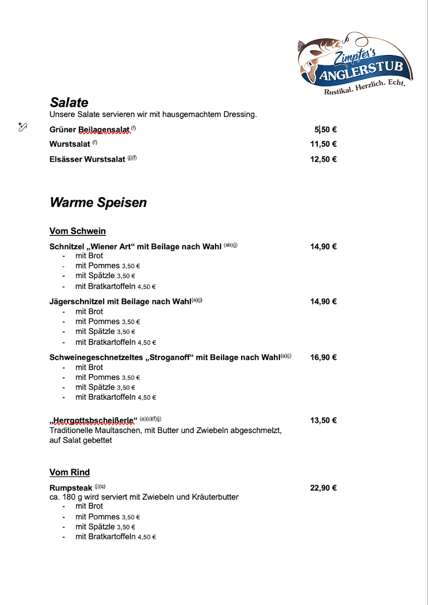 Speisekarte photo 1