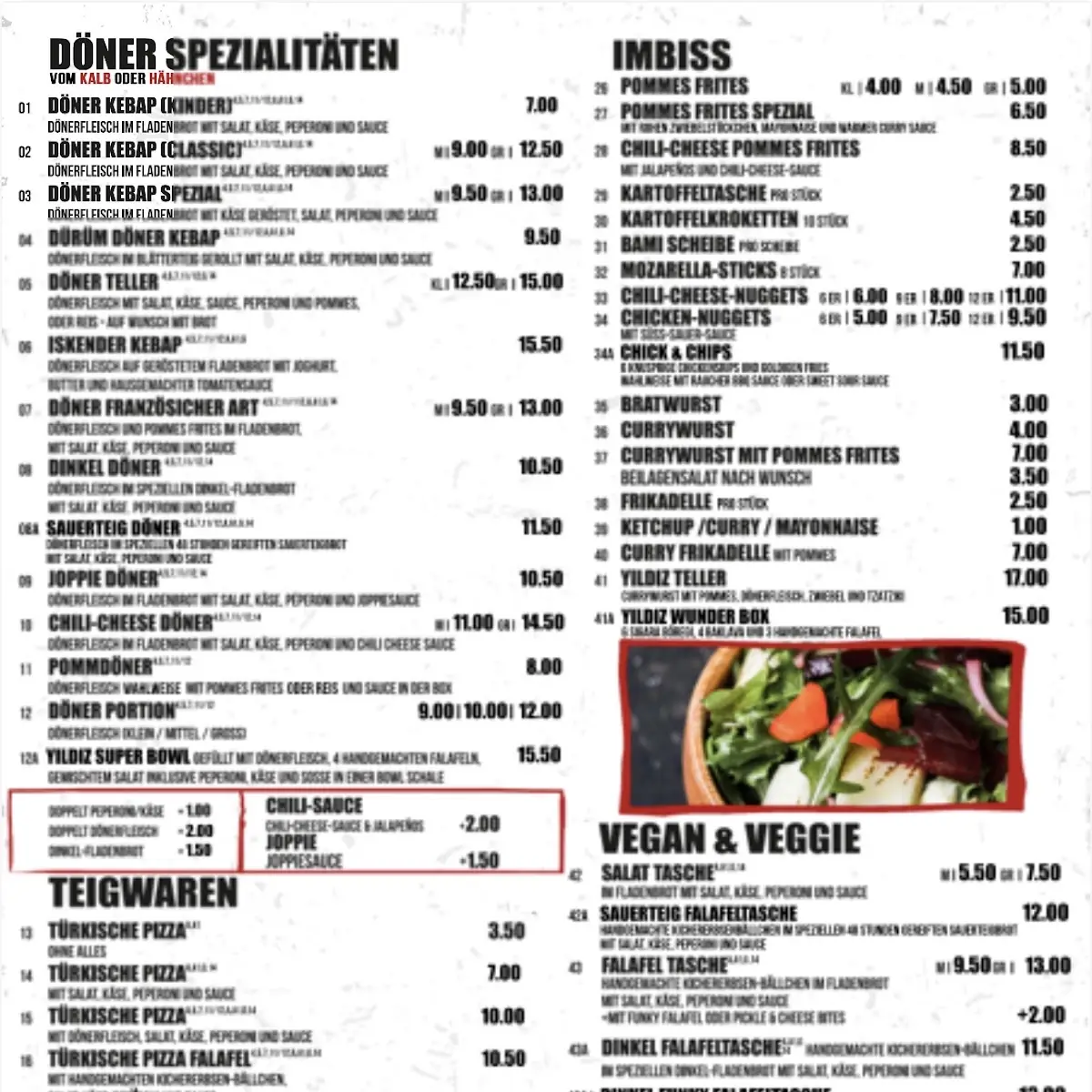 Speisekarte photo 1