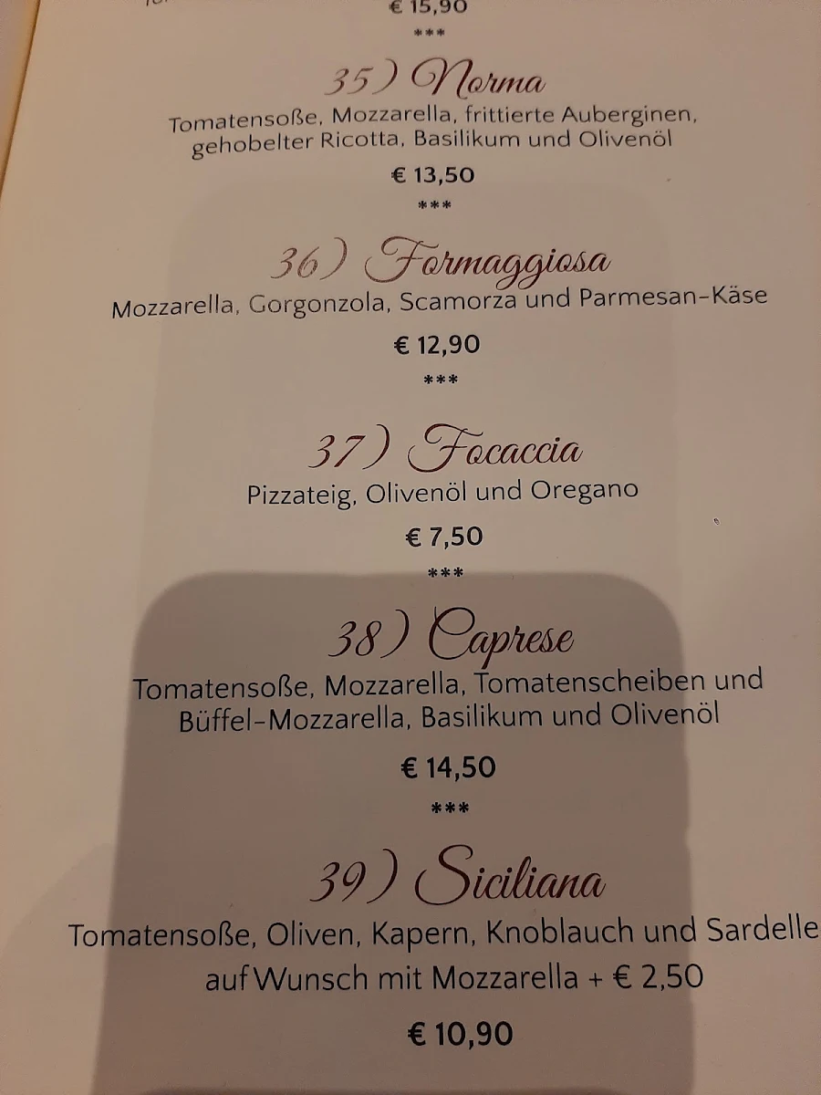 Speisekarte photo 1
