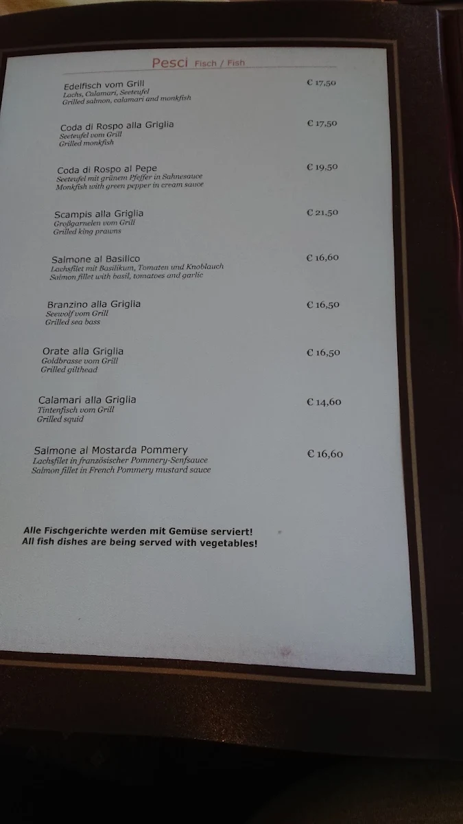 Speisekarte photo 2