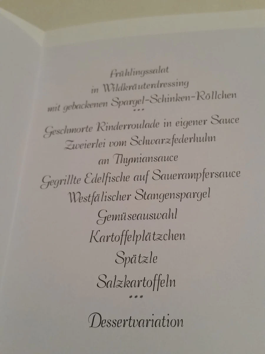 Speisekarte photo 2