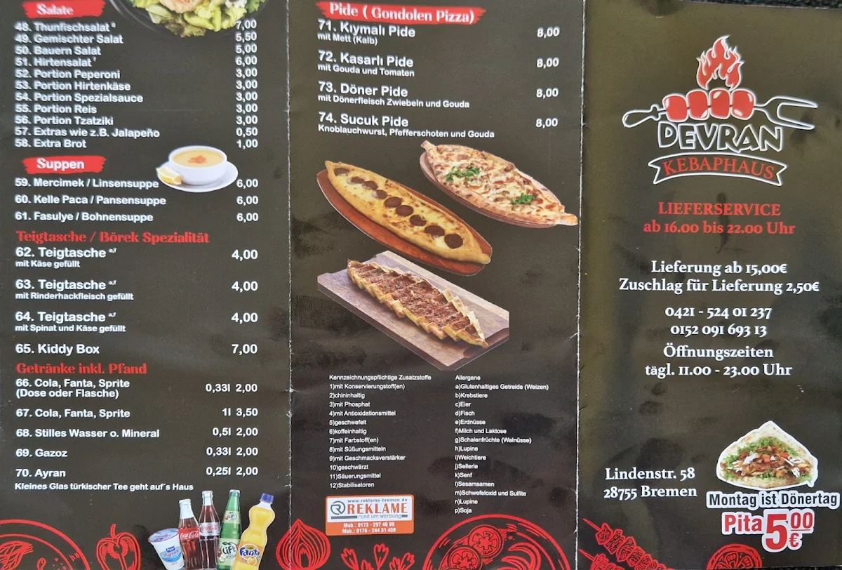 Speisekarte photo 1