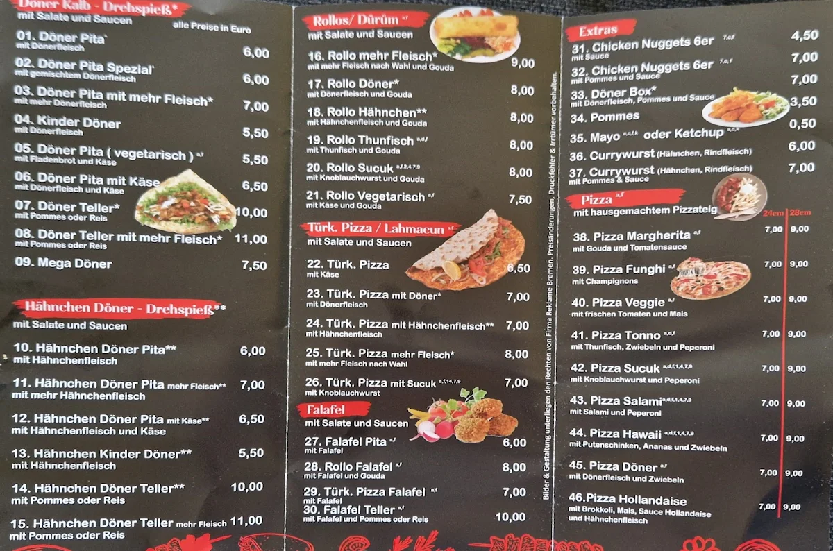 Speisekarte photo 2