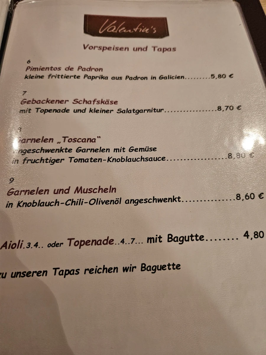 Speisekarte photo 3