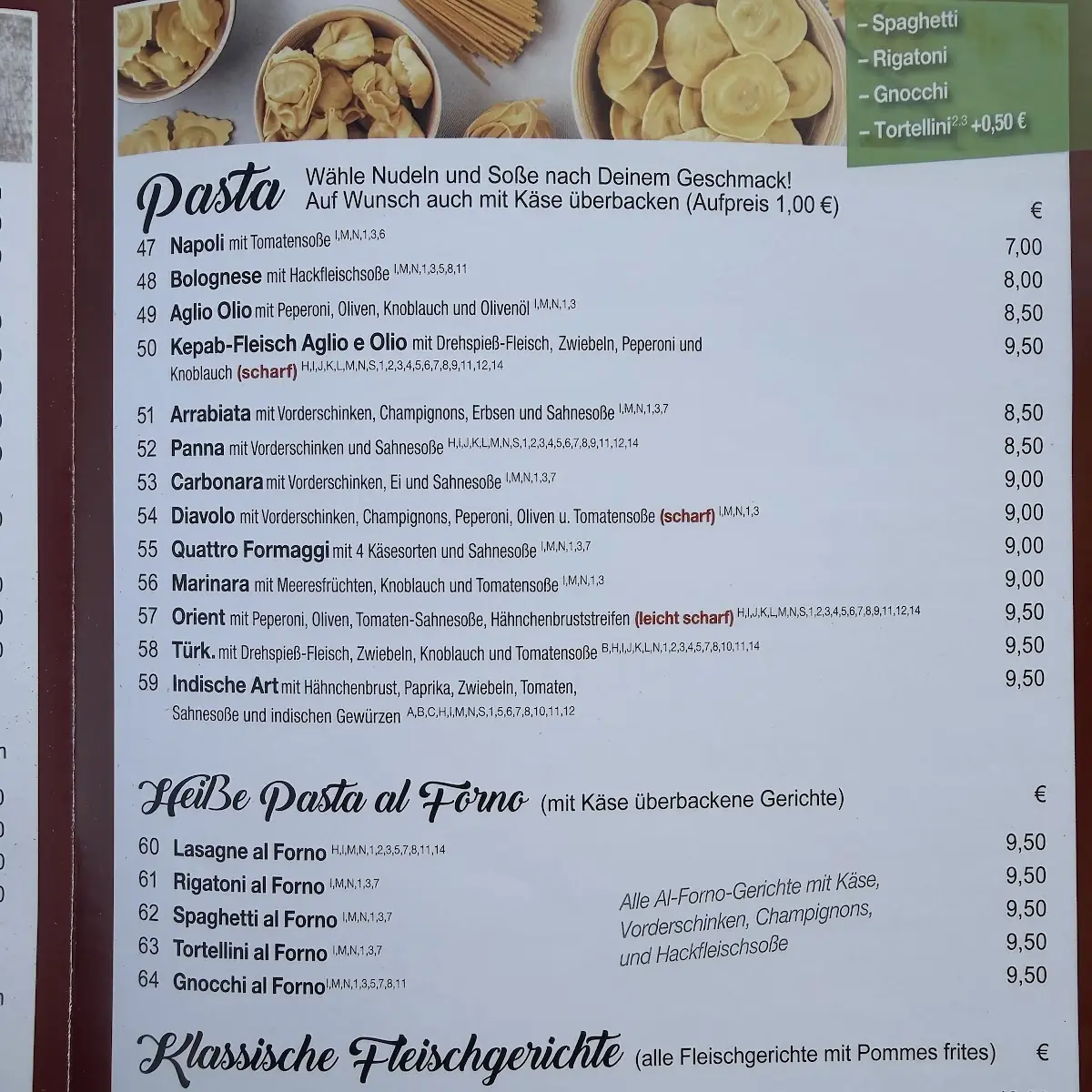 Speisekarte photo 3
