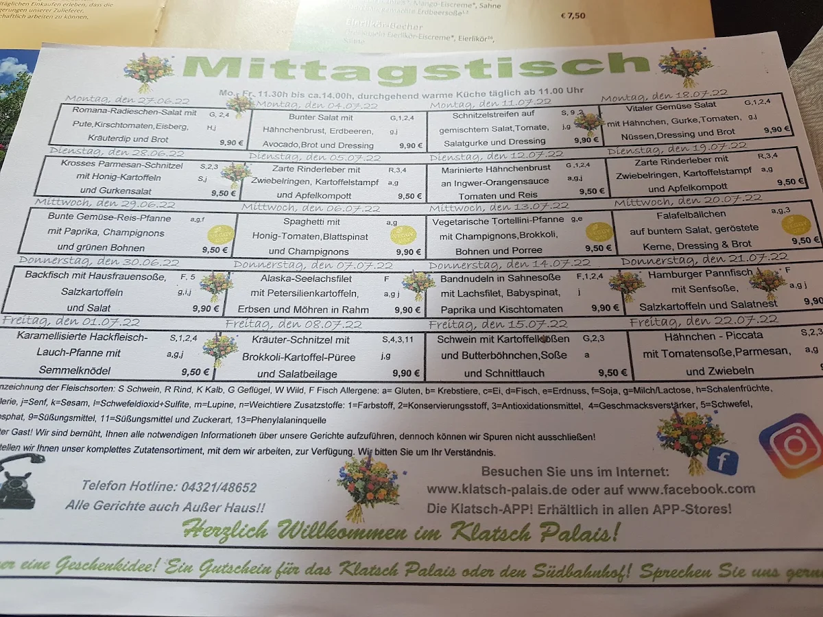 Speisekarte photo 1
