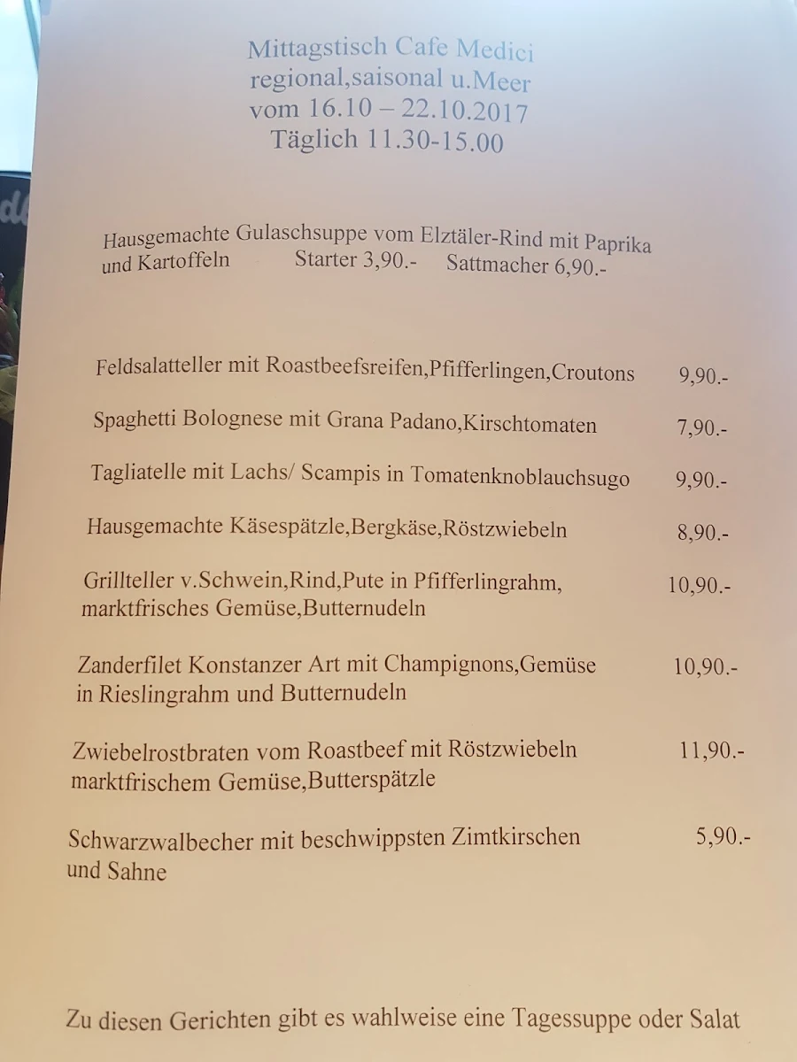 Speisekarte photo 1