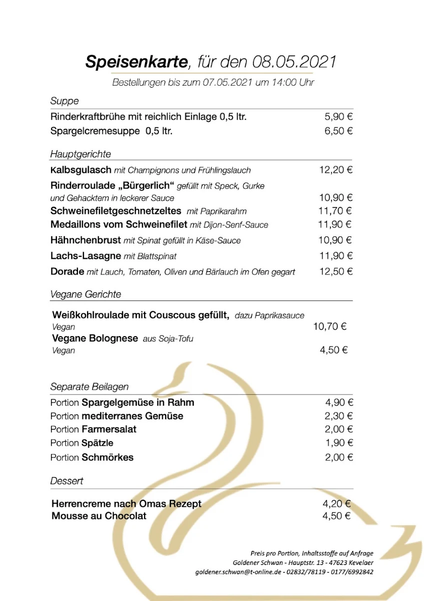 Speisekarte photo 1