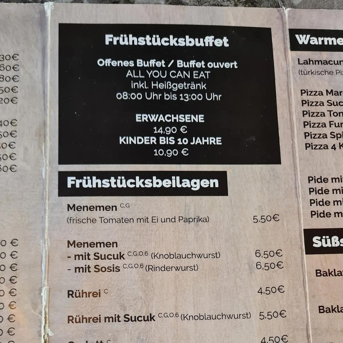 Speisekarte photo 10