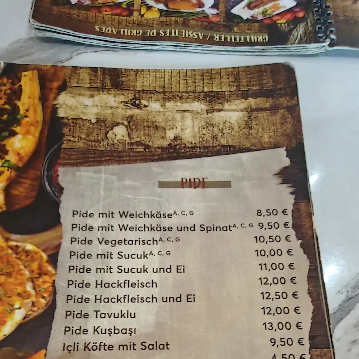 Speisekarte photo 8