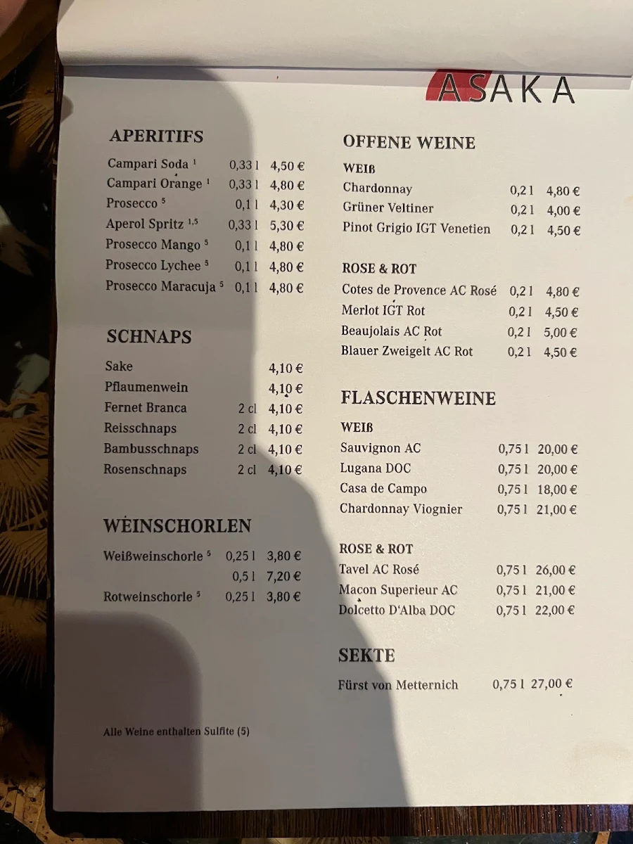 Speisekarte photo 1