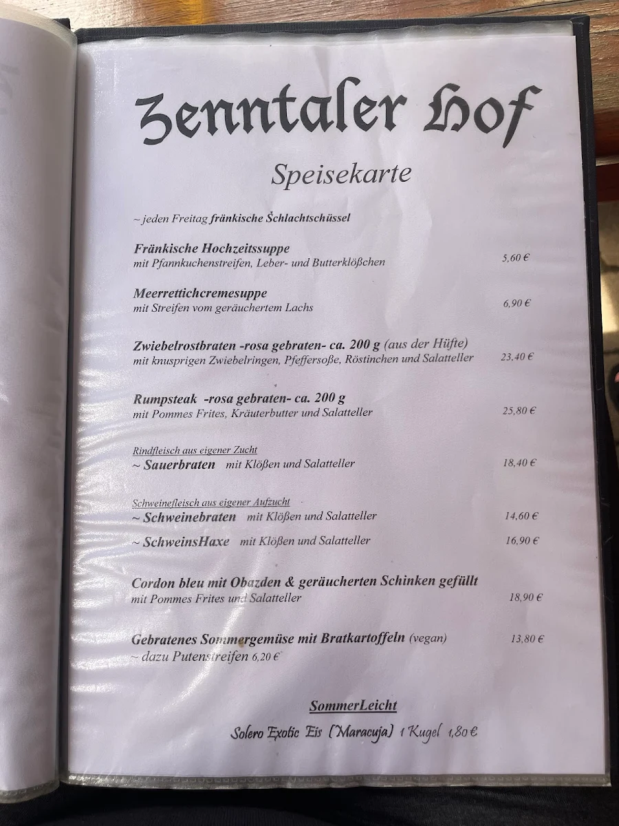 Speisekarte photo 3