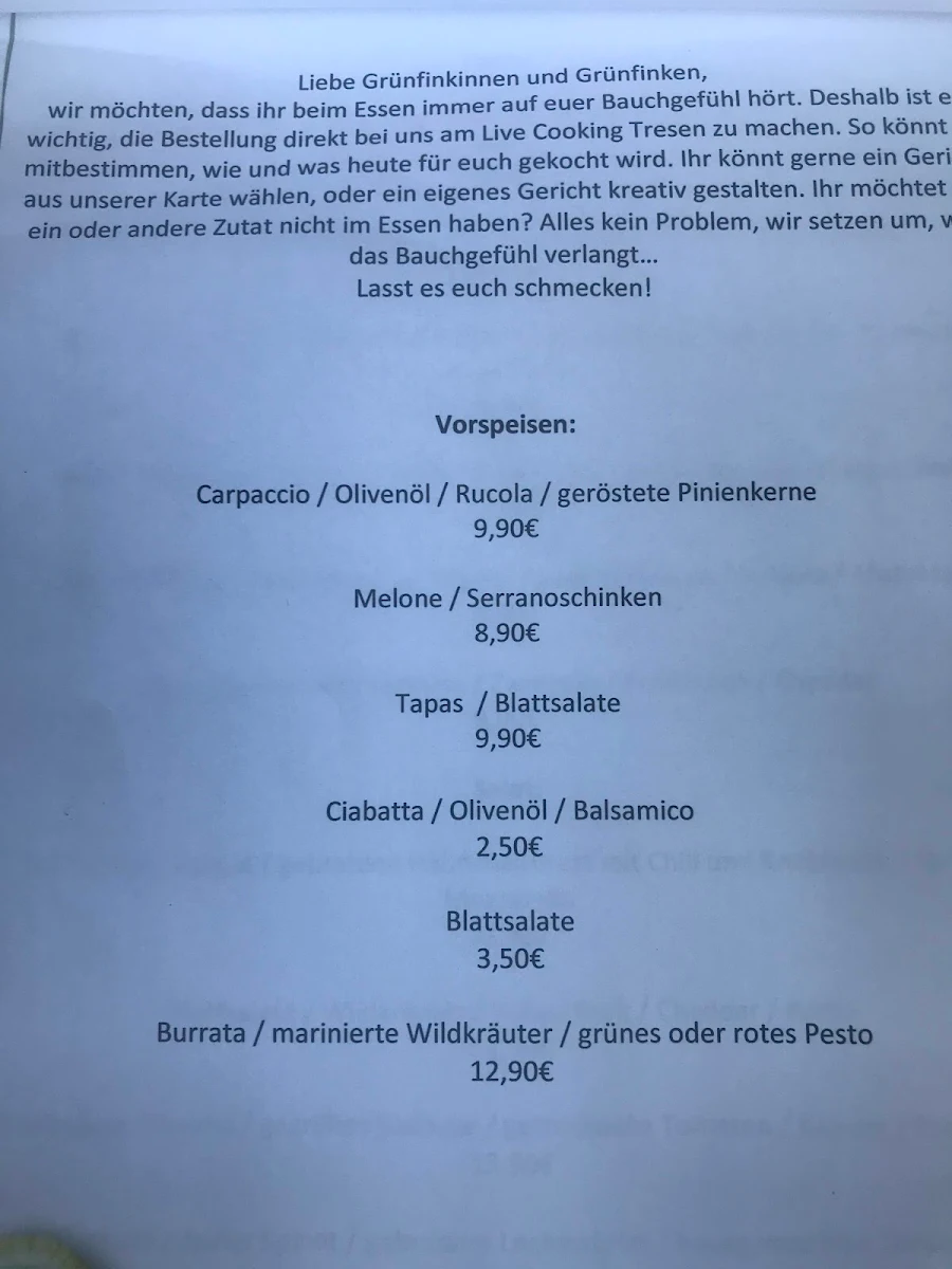Speisekarte photo 3