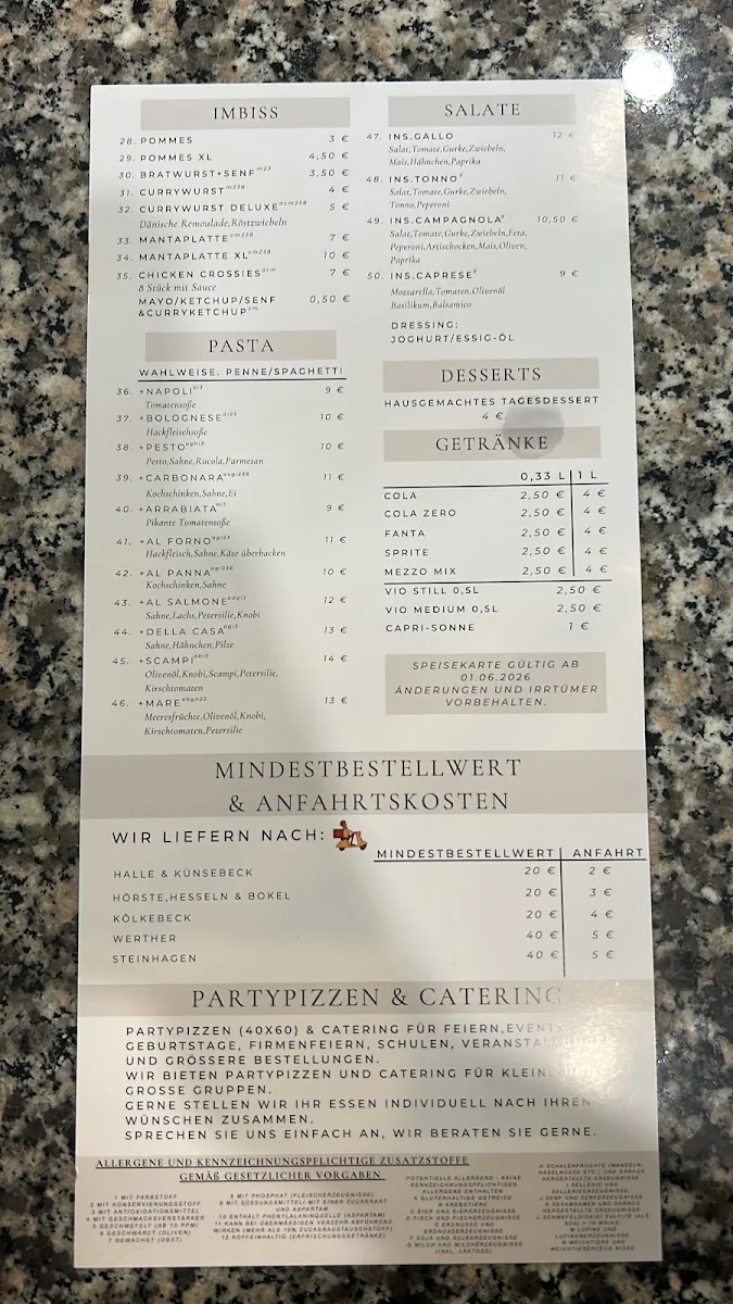 Speisekarte photo 3