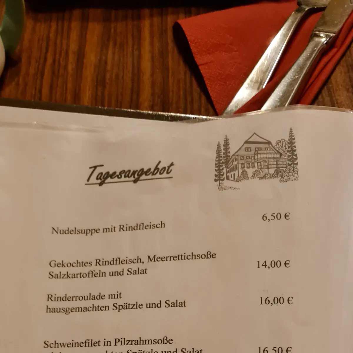 Speisekarte photo 2