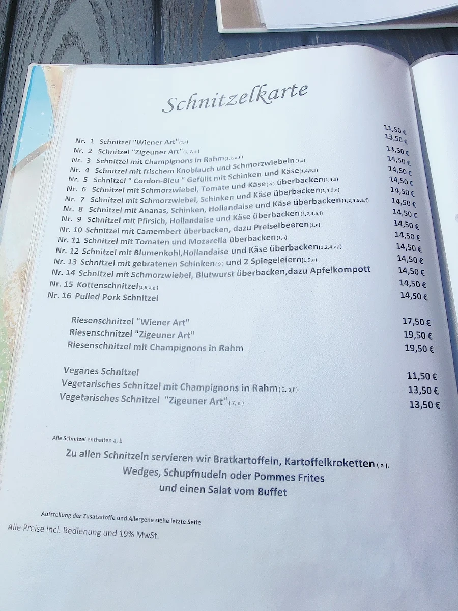 Speisekarte photo 5