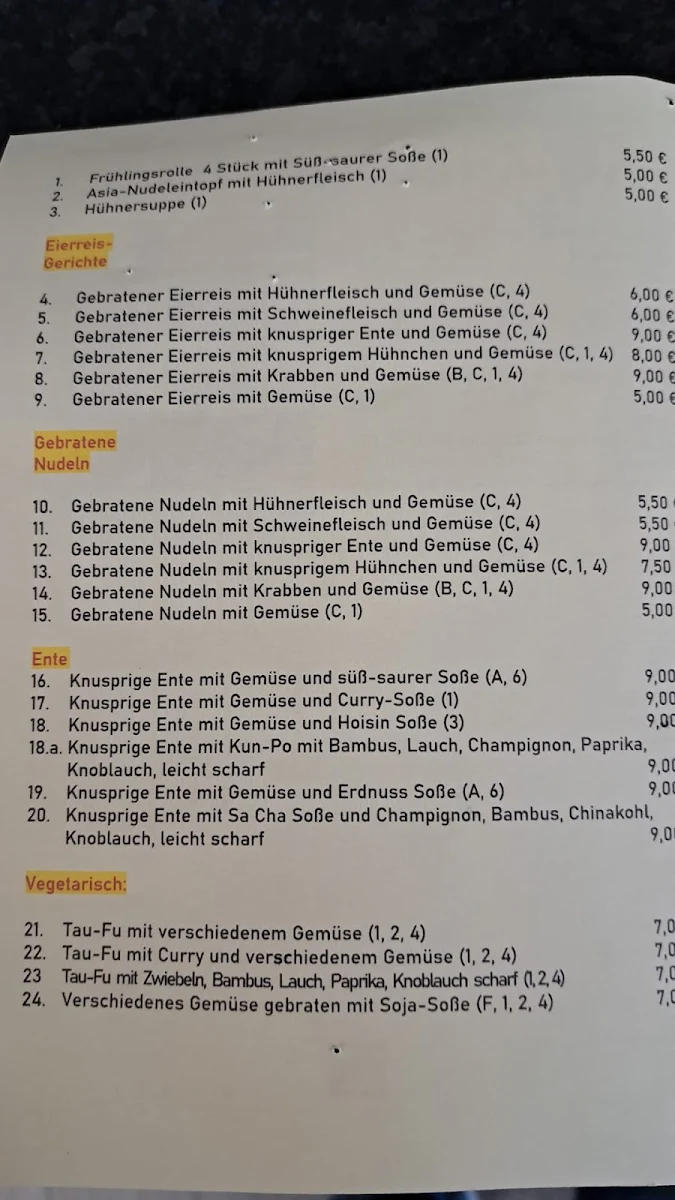 Speisekarte photo 8