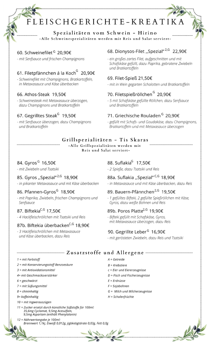 Speisekarte photo 4