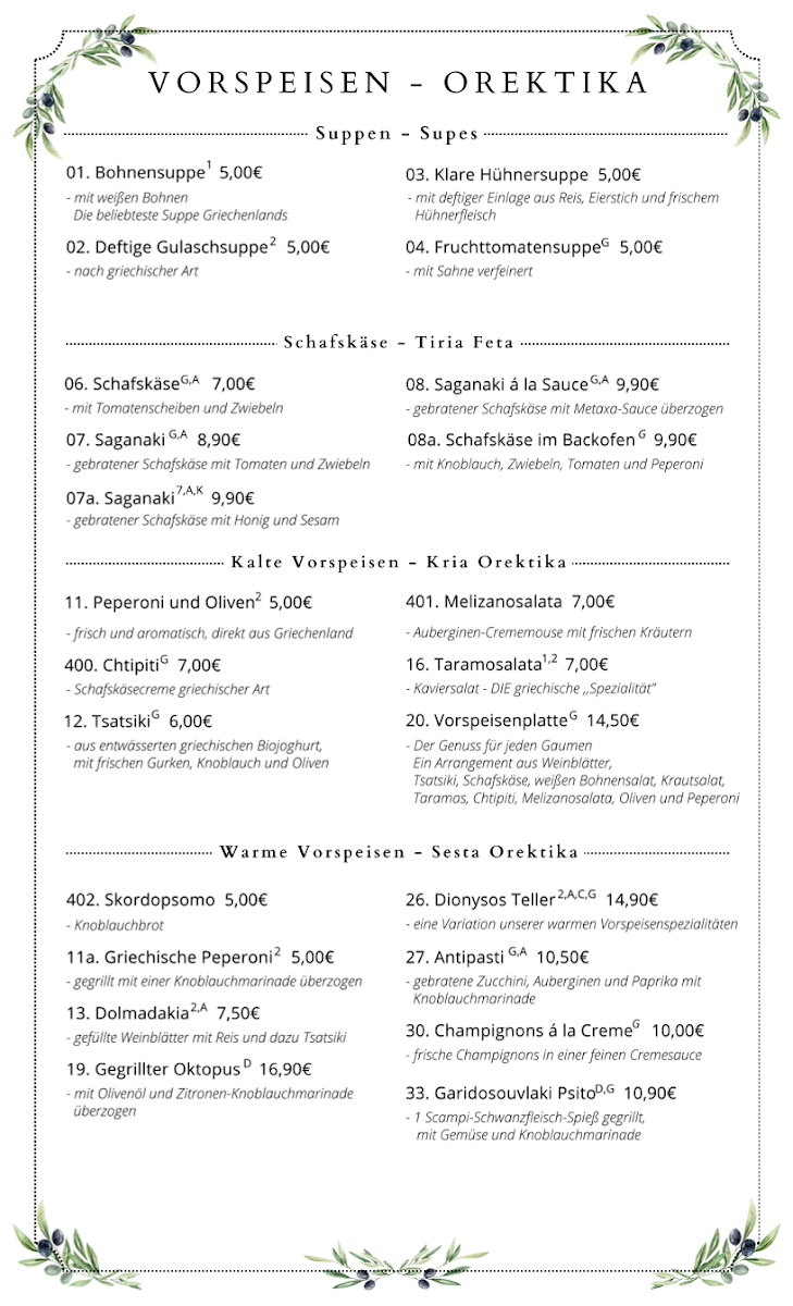 Speisekarte photo 6