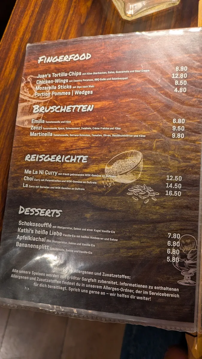 Speisekarte photo 2
