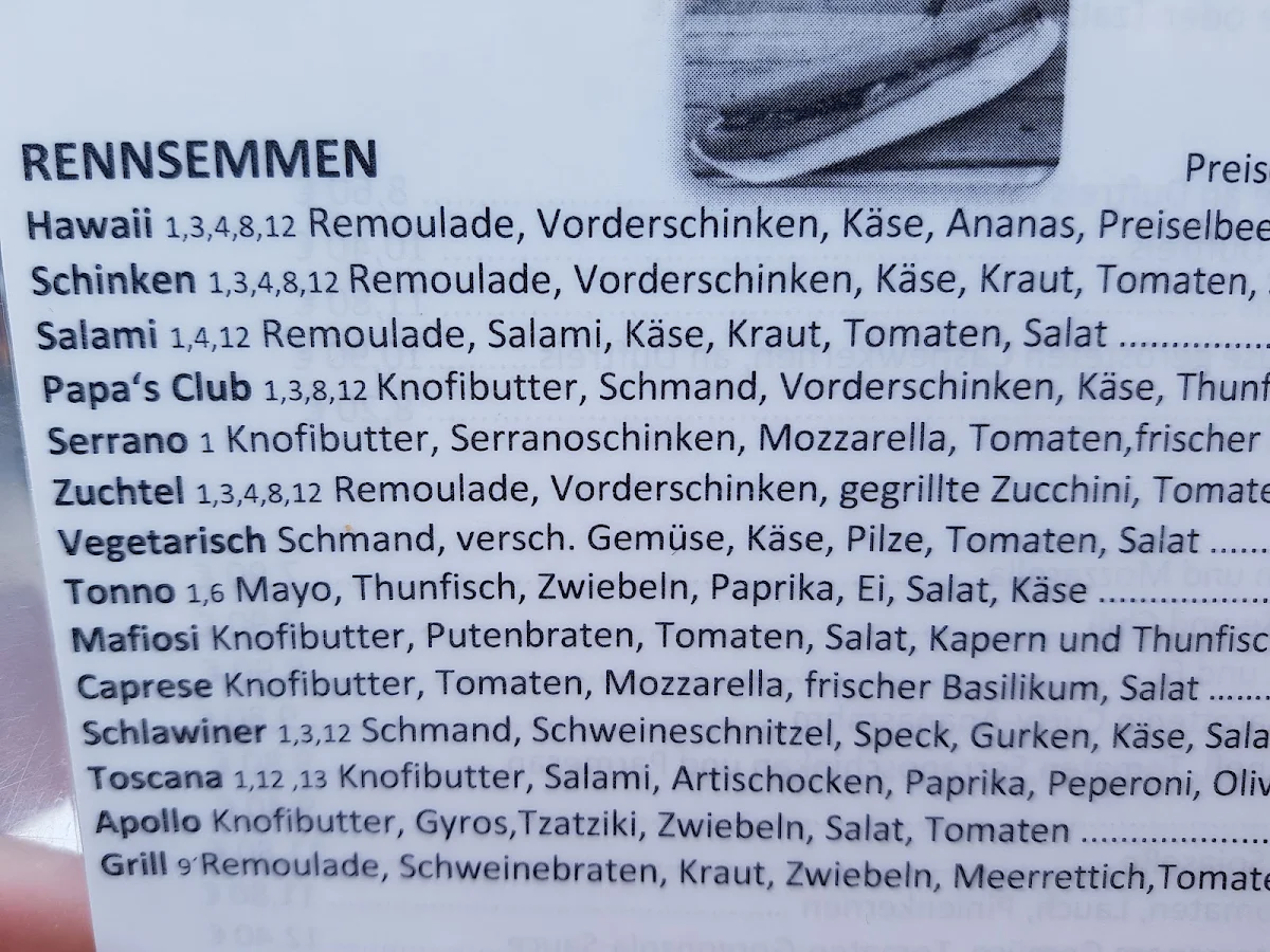 Speisekarte photo 4