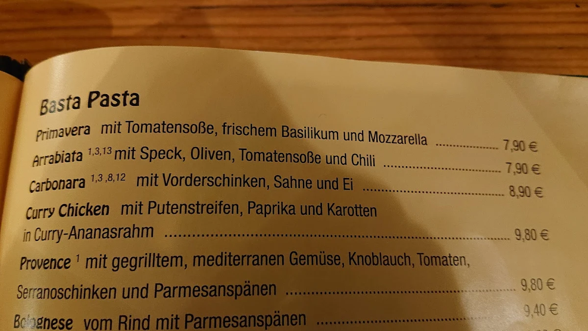 Speisekarte photo 5