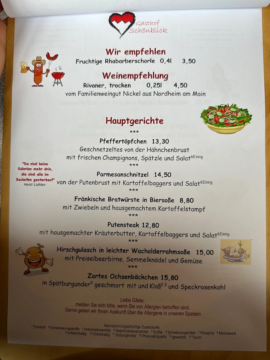 Speisekarte photo 1
