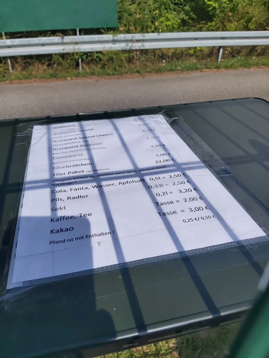 Speisekarte, Original Thüringer Roster
