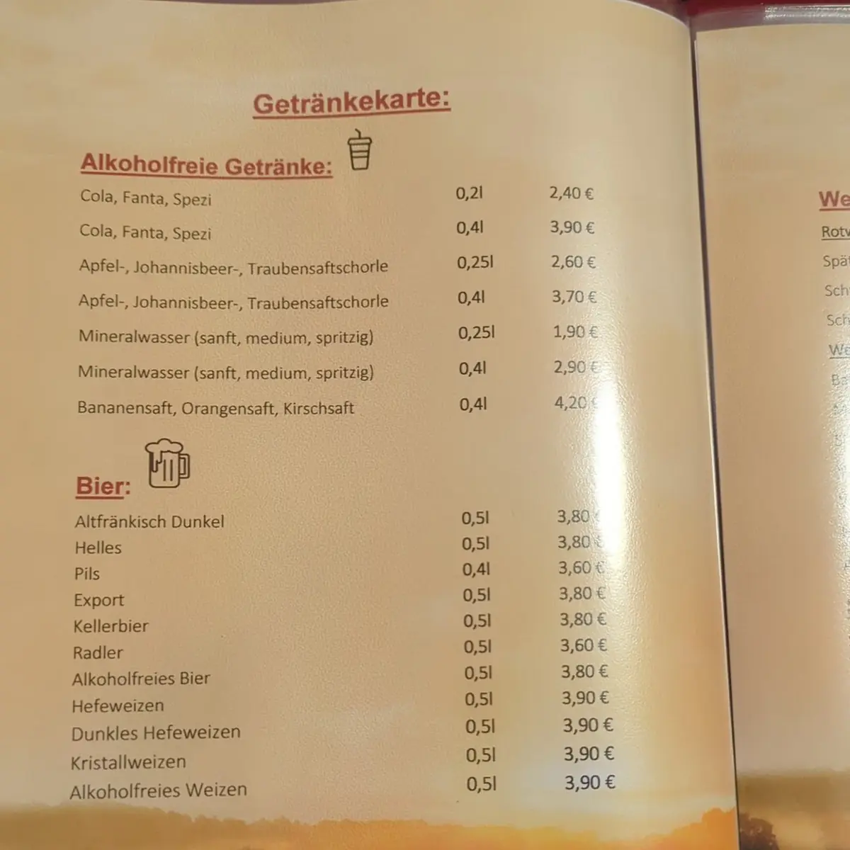 Speisekarte photo 4