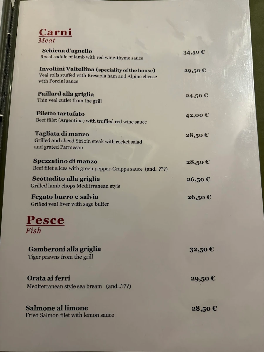 Speisekarte photo 1