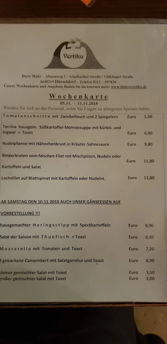 Speisekarte photo 2