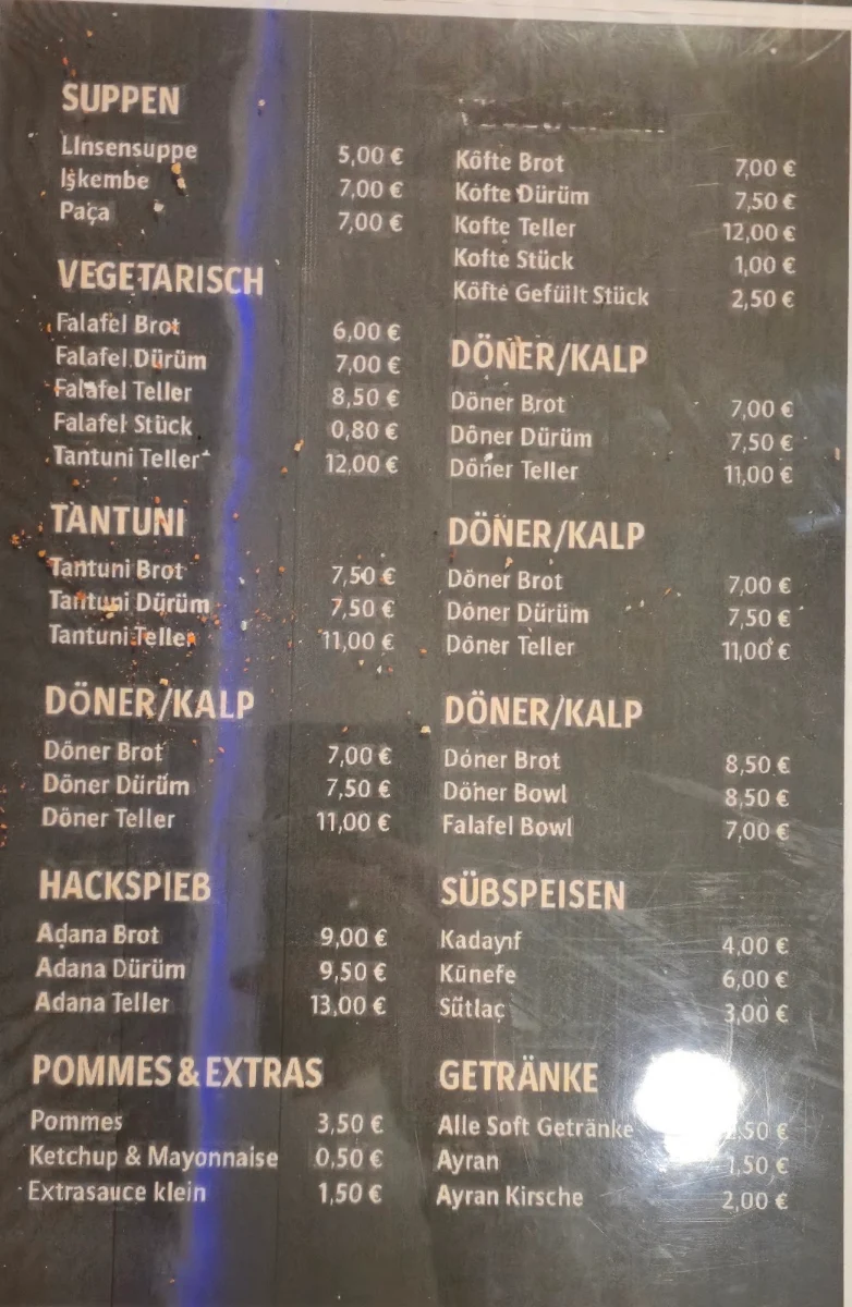 Speisekarte photo 8