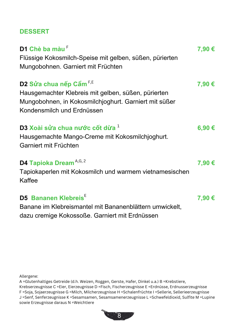 Speisekarte photo 4