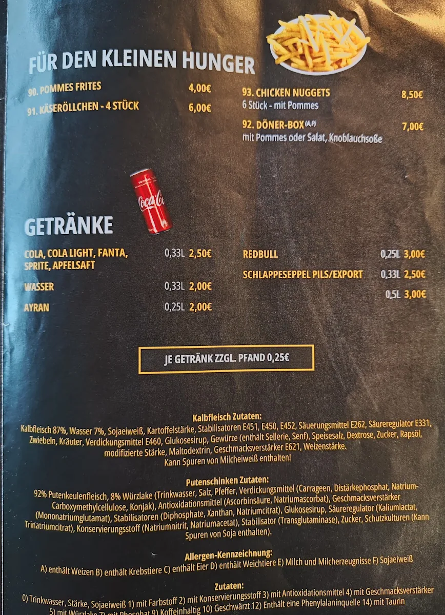 Speisekarte photo 5