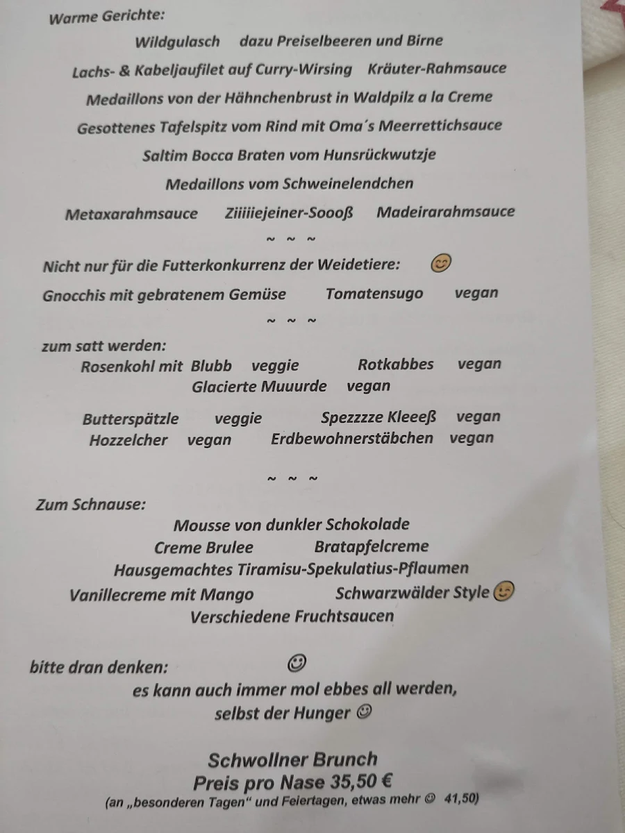 Speisekarte photo 1