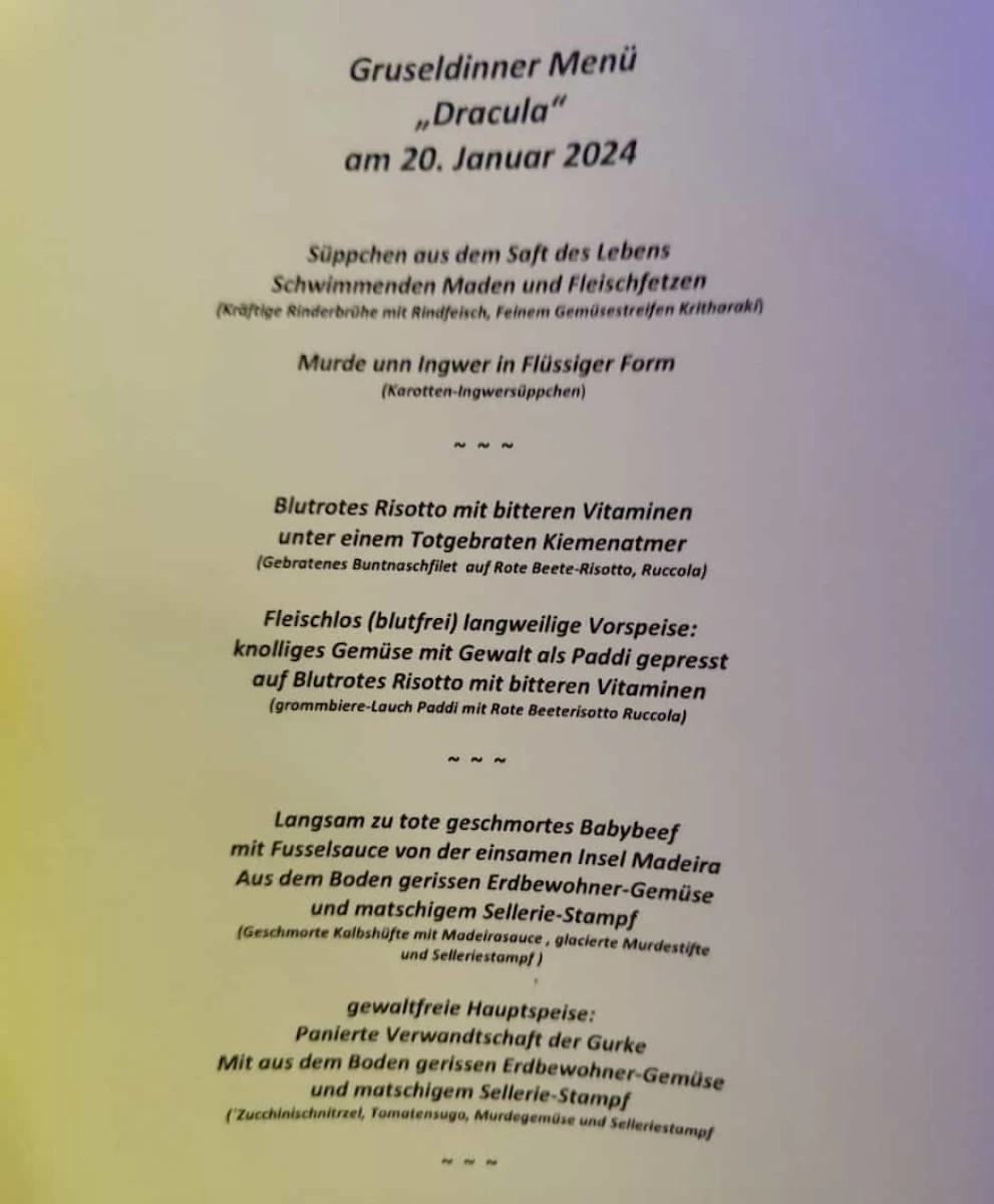 Speisekarte photo 2