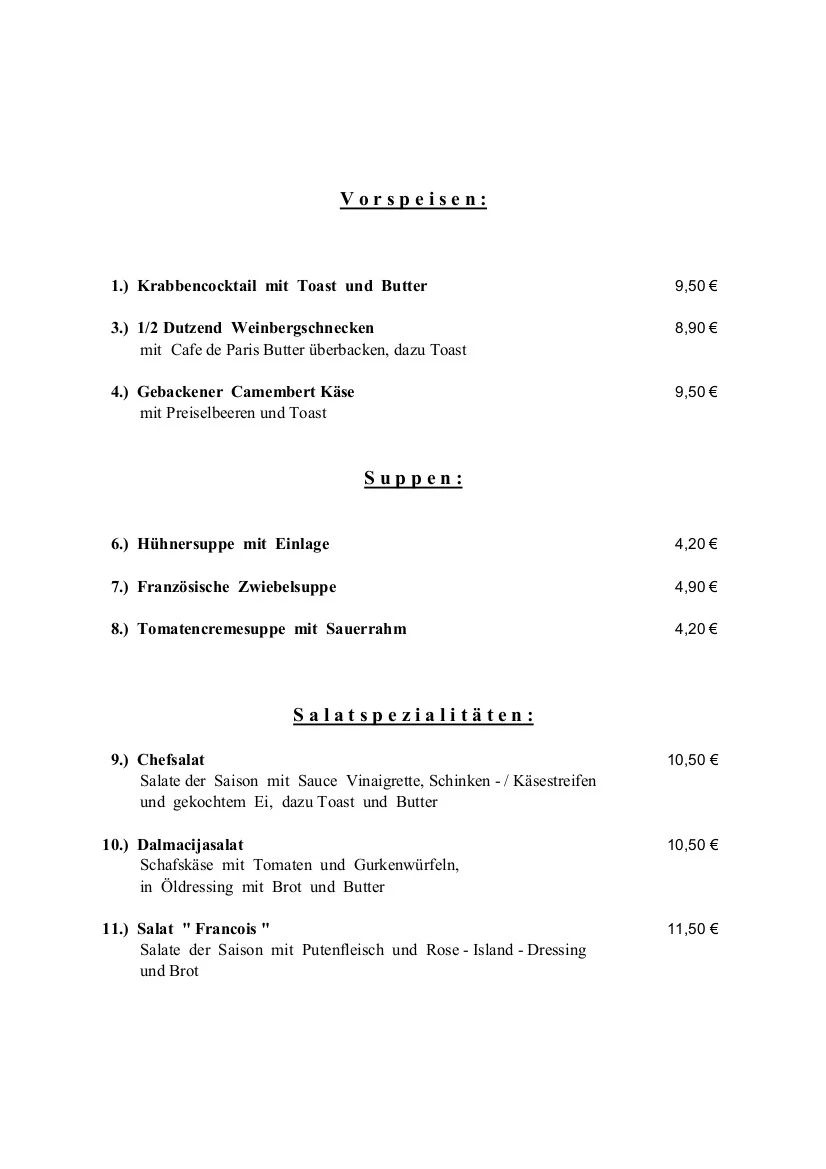 Speisekarte photo 8
