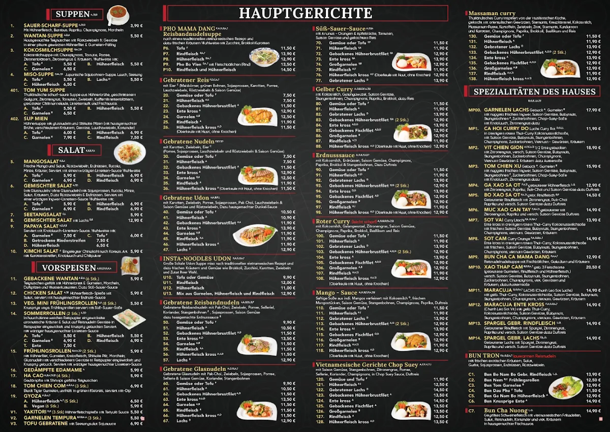 Speisekarte photo 1