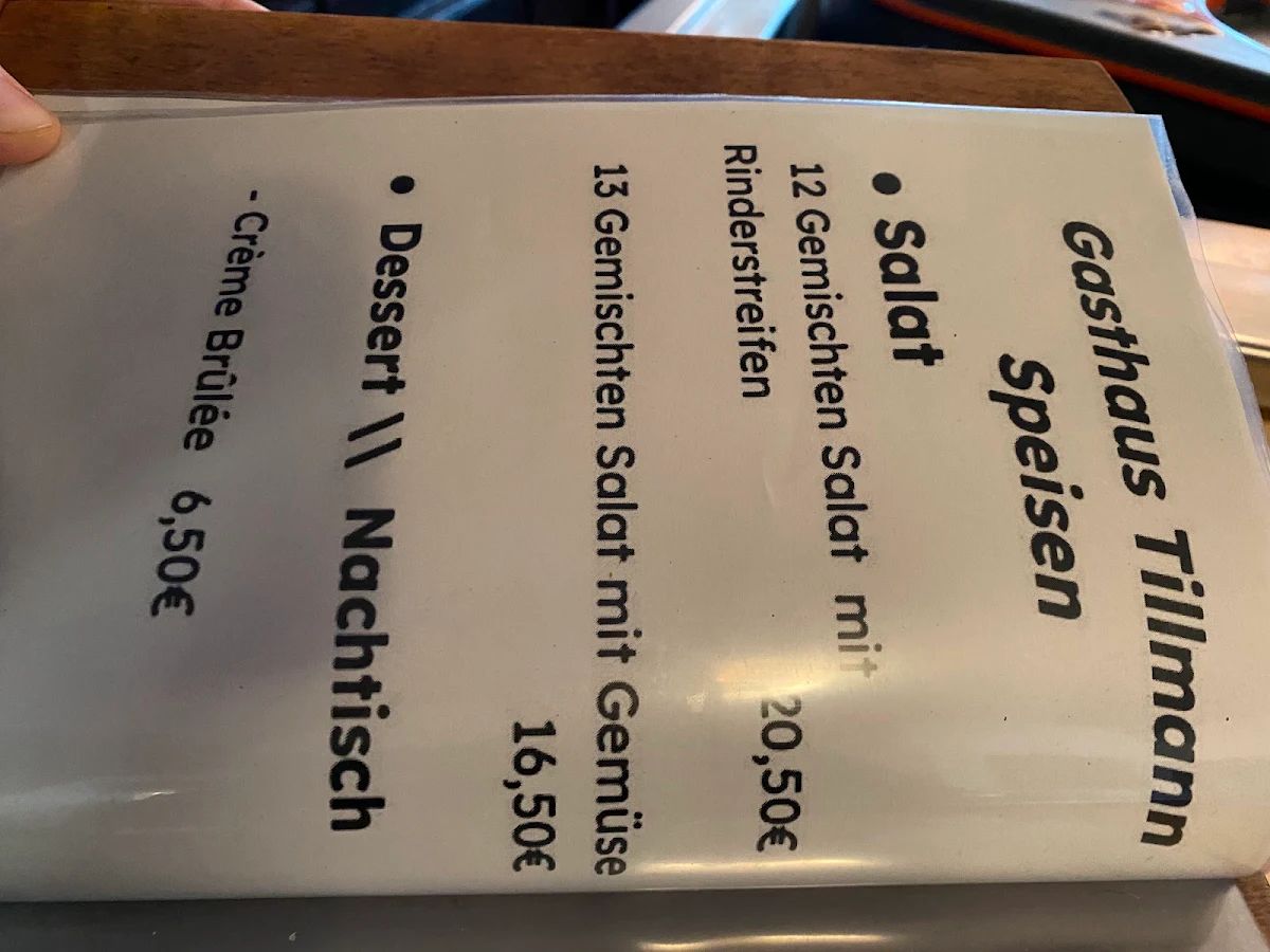 Speisekarte photo 10