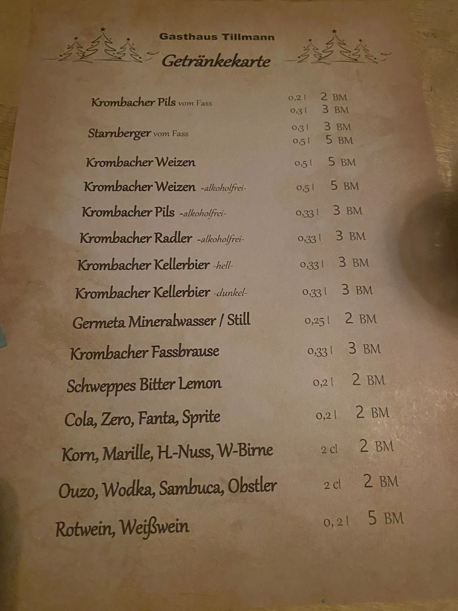 Speisekarte photo 2