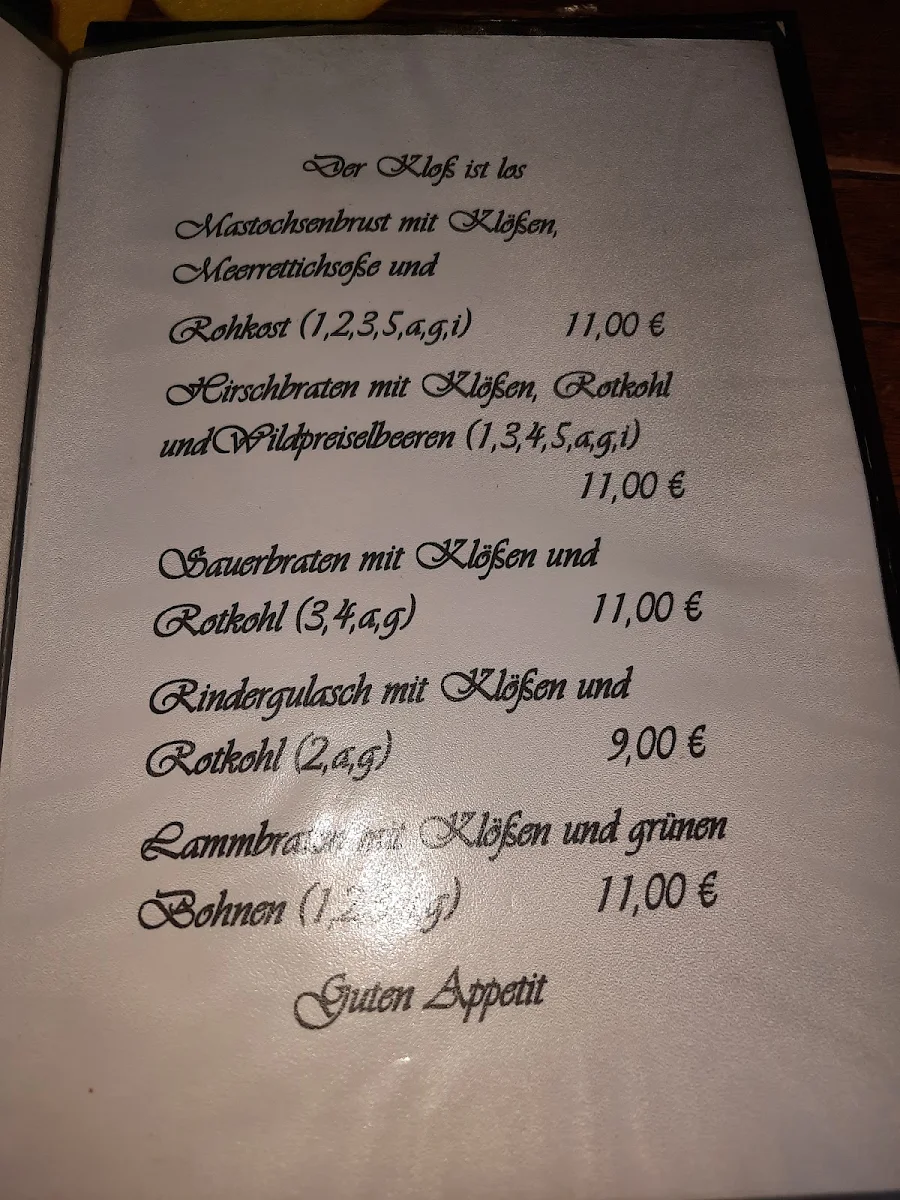 Speisekarte photo 8