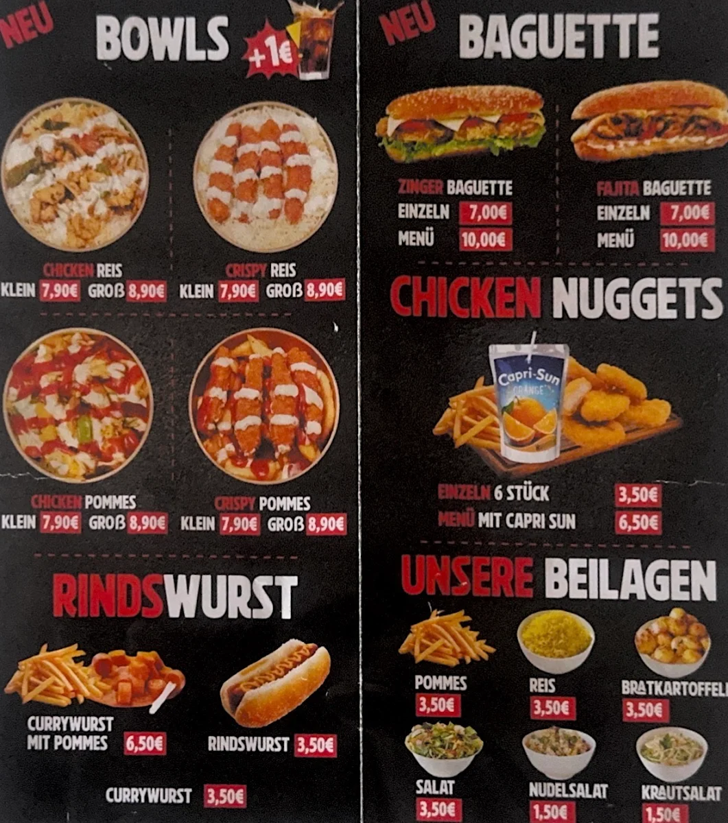 Speisekarte photo 2