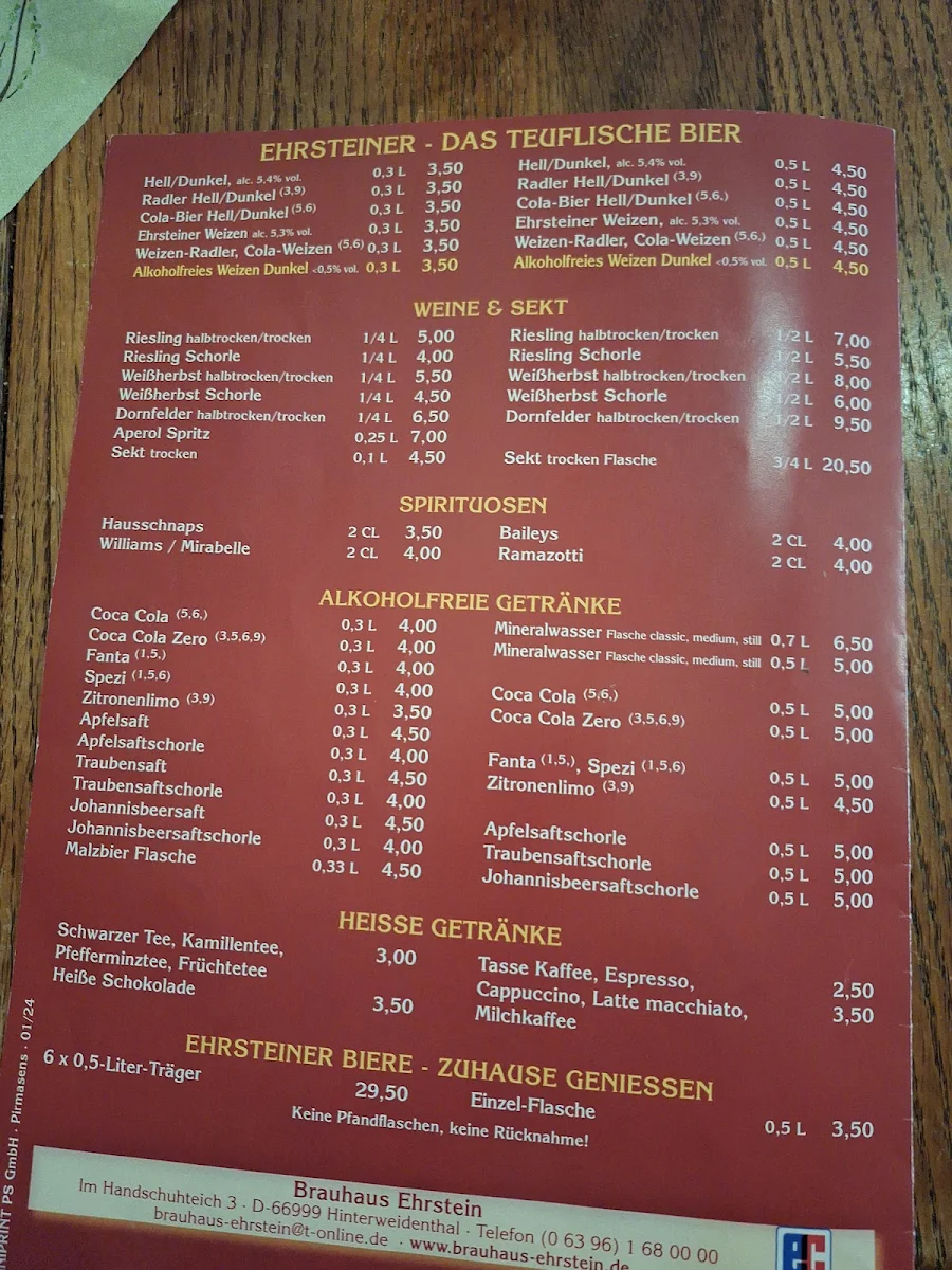 Speisekarte photo 7