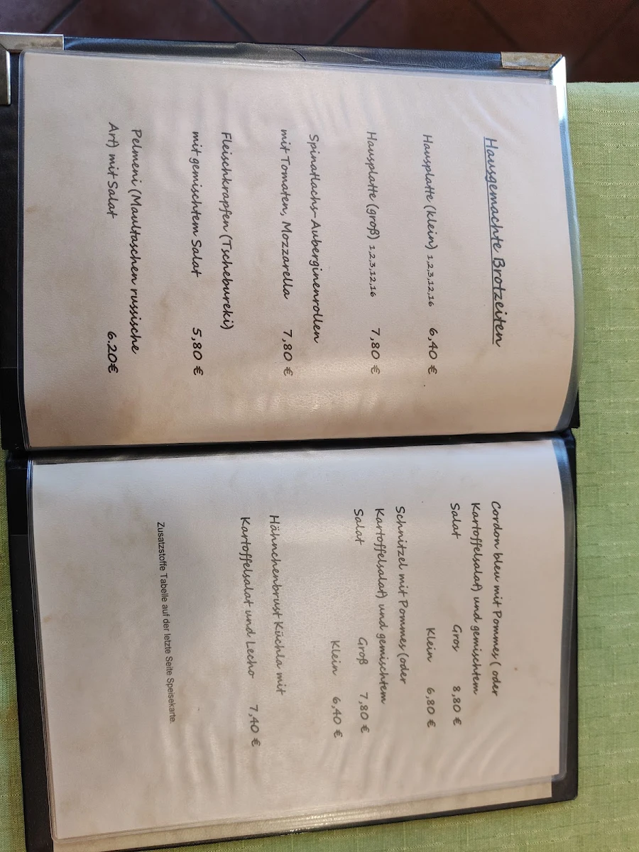 Speisekarte photo 8
