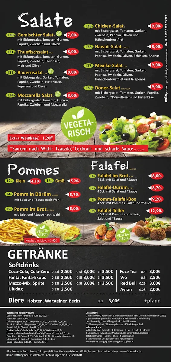 Speisekarte photo 2